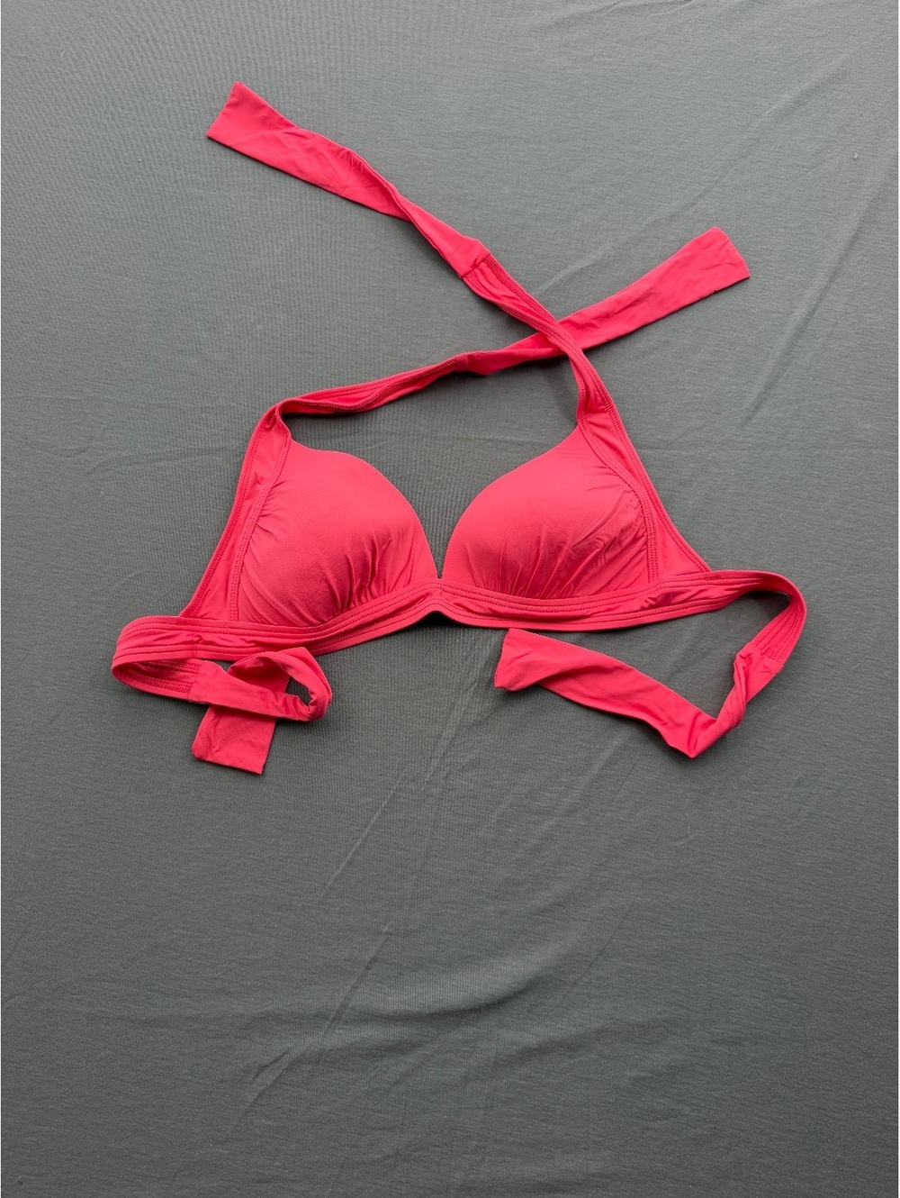 Tommy Bahama pink triangle bikini top